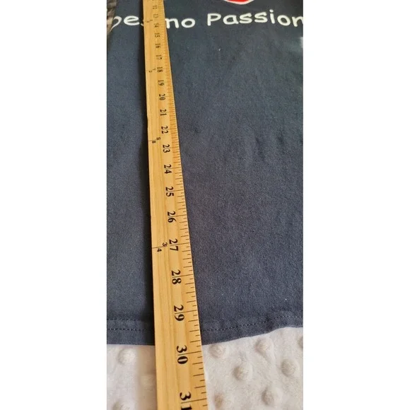 Ducati Desmo Passion Shirt Mens XXL Blue Motorcycle Euro Cycles Graphic - Picture 6 of 7